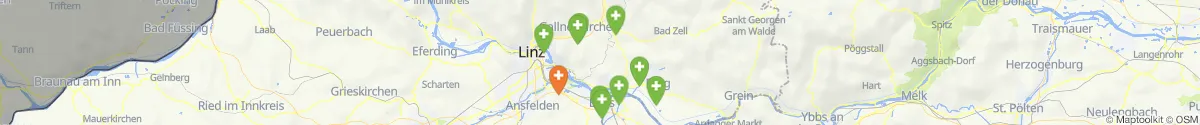 Map view for Pharmacies emergency services nearby Wartberg ob der Aist (Freistadt, Oberösterreich)